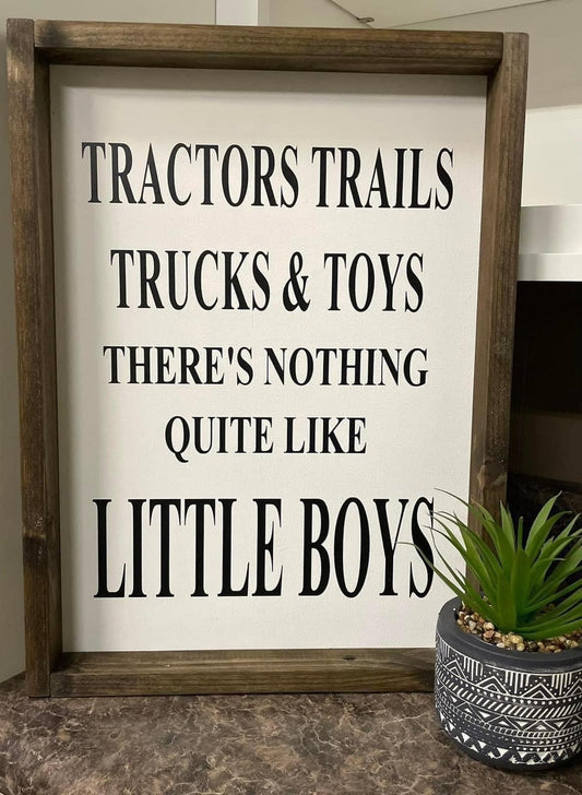 Little Boys Sign