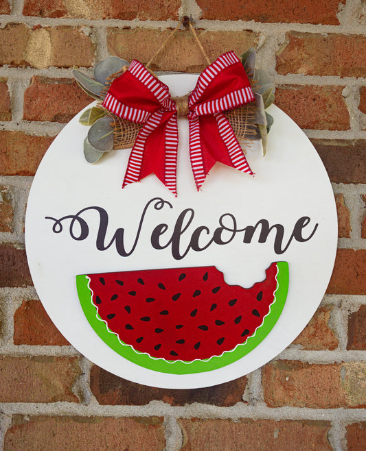 Watermelon Door Hanger