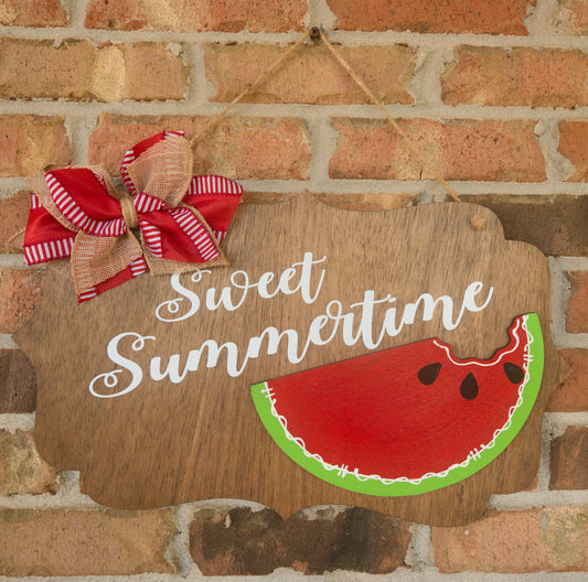 Sweet Summertime Door Hanger