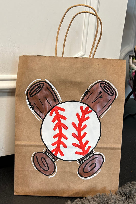 Baseball Gift Bag