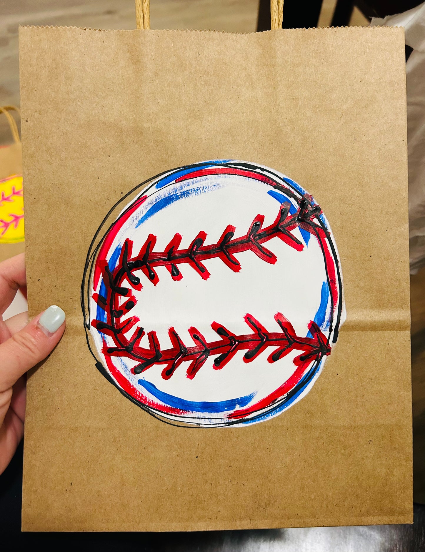 Baseball Gift Bag