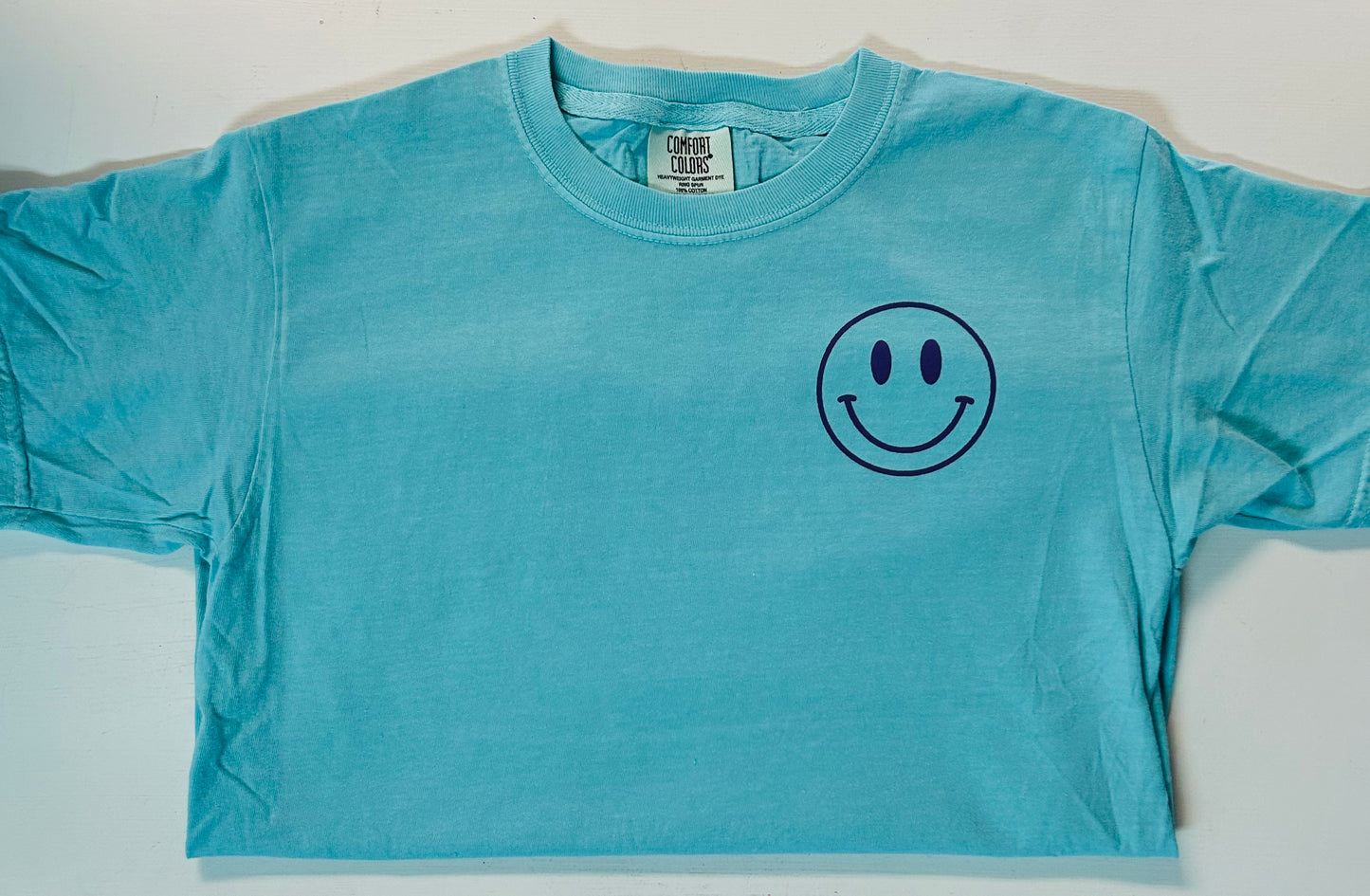 Smiley Face Pocket Puff Vinyl