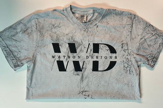 WD Logo Puff Vinyl Color Blast Shirt